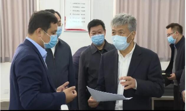 河南省大数据局长王继军莅临新城办事处调研指导网格化管理工作